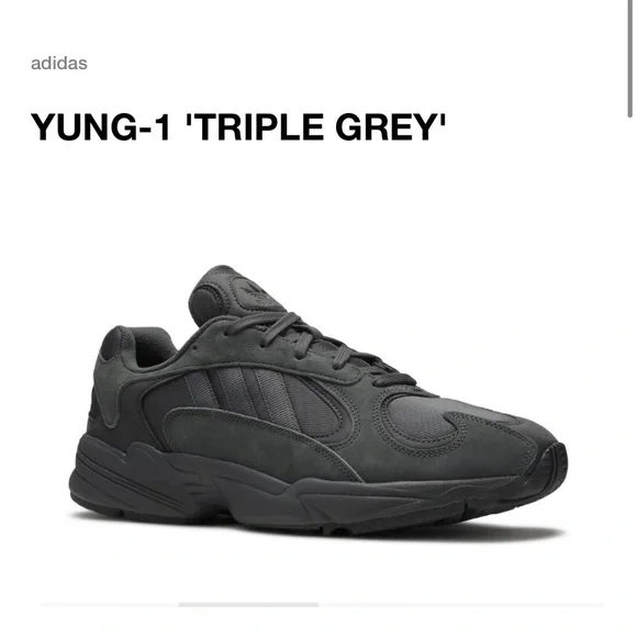 Adidas yung 1 grey six hotsell